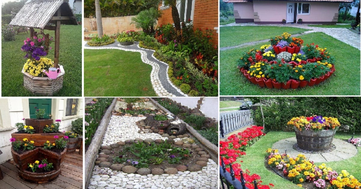 12 Unique Flower Bed Ideas For Your Garden Areas - Genmice