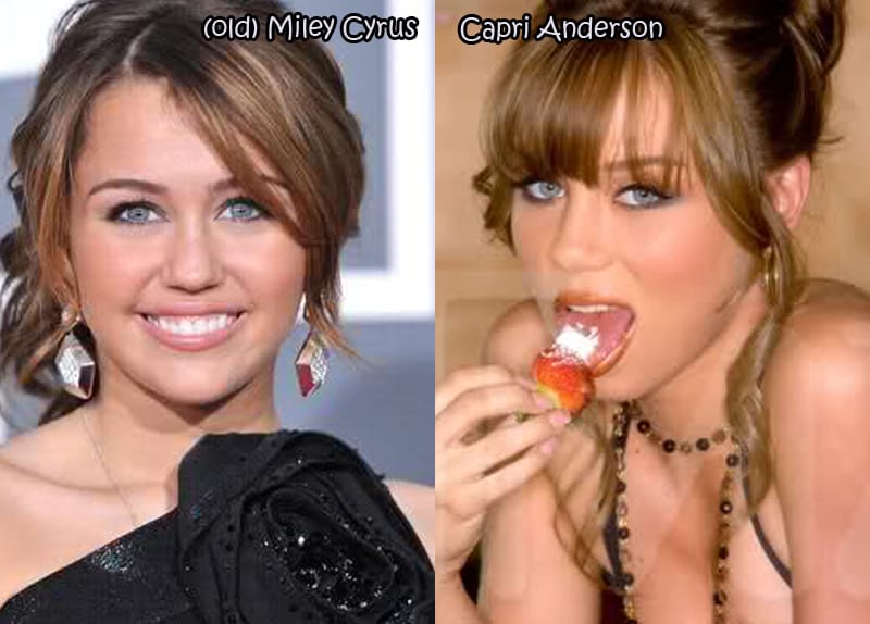 16. Miley Cyrus / Capri Anderson.